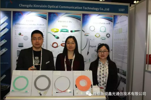 新锐鑫光通信与国际接轨——2017美国OFC(图2)