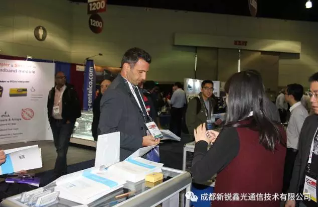 新锐鑫光通信与国际接轨——2017美国OFC(图4)